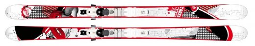 Rossignol Scratch Ghto + volitelně bez/s vázáním Scratch 120 / 140 TI