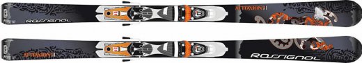 Rossignol Attraxion 3 WTPI² + volitelně bez/s vázáním Saphir 110 TPI²