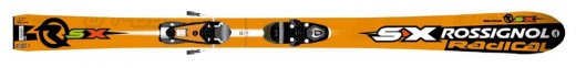 Rossignol Radical RSX Racing + volitelně bez/s vázáním Comp J Pro / Axium Jr / Axium Jr Pro Race