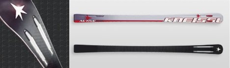 Kneissl Active Glide Sport bez/s podložkou Vist Tit. Spacer 12