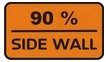90% Sidewall
