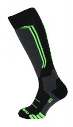 Blizzard Allround Wool Ski Socks black-anthracite-green