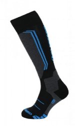 Blizzard Allround Wool Ski Socks Junior black-anthracite-blue