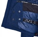 Blizzard Mens Ski Jacket Cervinia, dark blue - petroleum blue