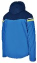 Blizzard Mens Ski Jacket Civetta, bright blue - dark blue - white