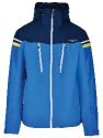 Blizzard Mens Ski Jacket Civetta, bright blue - dark blue - white