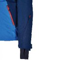 Blizzard Mens Ski Jacket Stelvio, bright blue - dark blue - red