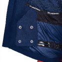 Blizzard Mens Ski Jacket Stelvio, dark blue - red