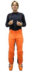 Blizzard Power Ski Pants orange-black