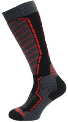 Blizzard Profi Ski Socks black-anthracite-red