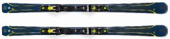 Blizzard Quattro 8.0 Ti, blue/yellow + vázání Blizzard TCX 12 Demo, black/anthracite/yellow
