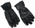 Blizzard Racing Leather ski gloves, black/silver