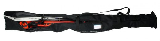 Blizzard Ski + XC bag for 2 pairs, black, 210 cm