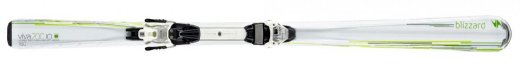 Blizzard Viva 200 IQ white/silver/green + vázání Blizzard IQ TP10 Viva