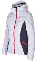 Blizzard Viva Ski Jacket Pinzolo, white - dark grey - pink