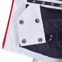 Blizzard Viva Ski Jacket Pinzolo, white - dark grey - pink