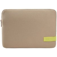 Case Logic Reflect pouzdro na 13" Macbook® REFMB113 - Plaza Taupe/Sunny Lime
