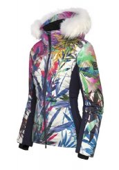 Descente Hana + kožich - design Mona Lisa Print (růžová)