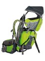 Dětská sedačka Marsupio Carry Baby - červeno-šedá / zelená