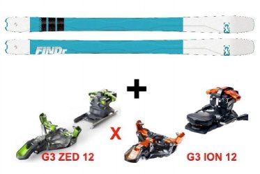 G3 FINDr 94 Swift + vázání G3 ZED 12 / ION 12 (včetně brzd)