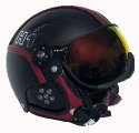 HMR H1 Soft black/red leather + VTM006