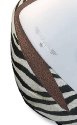 HMR H2 zebra-white-leather + štít VTM007