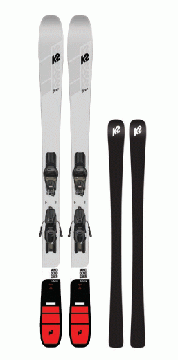 K2 Mindbender RX + vázání Marker Free Ten Quikclik black-anthracite