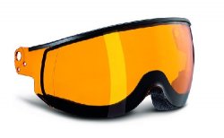 Kask Visor Piuma orange UNI