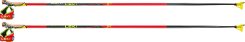 Leki HRC max bright red-neonyellow-carbon structure
