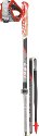 Leki Micro Trail Vario black- light anthracite - fluorescent red