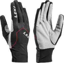 Leki Nordic Skin, black-red-grahpite