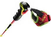 Leki Venom GS 3D bright red-black-neonyellow