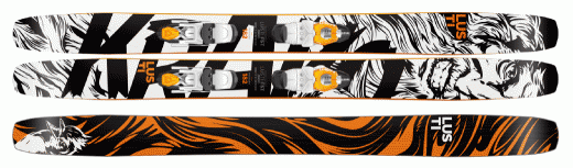 Lusti Krako + volitelně bez/s vázáním Vist VSP 412 + deska Vist Speedspacer Lusti Krako + volitelně bez/s vázáním Vist VSP 412 + deska Vist Speedspacer