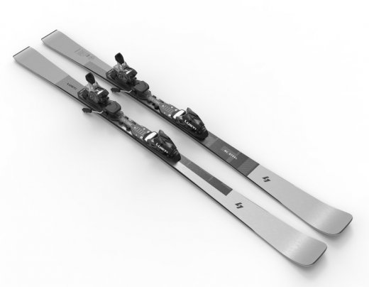 Lusti ML Steel + volitelně bez/s vázáním Vist VM 412 + deska Vist Supli Lusti ML Steel + volitelně bez/s vázáním Vist VM 412 + deska Vist Supli