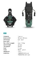 Marker Cruise 12 black-green 90 mm