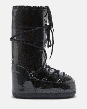 Moon Boot Icon Glitter, 001 black