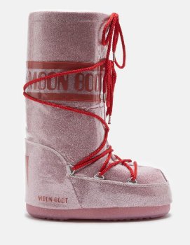 Moon Boot Icon Glitter, 003 pink