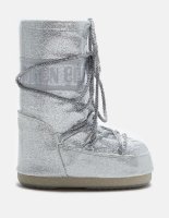 Moon Boot Icon Junior Glitter, 002 silver