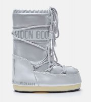 Moon Boot Icon Junior Vinile Met, 002 white