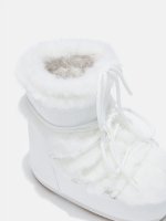 Moon Boot Icon Low Faux Fur, 002 optical white