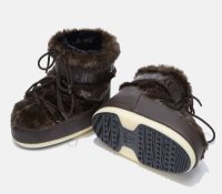 Moon Boot Icon Low Faux Fur, 003 brown