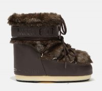 Moon Boot Icon Low Faux Fur, 003 brown