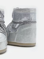 Moon Boot Icon Low Glitter, 002 silver