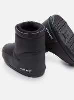 Moon Boot Icon Low No Lace Rubber, 001 black