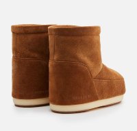 Moon Boot Icon Low No Lace Suede, 002 cognac