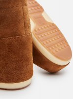 Moon Boot Icon Low No Lace Suede, 002 cognac