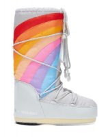 Moon Boot Icon Rainbow, 002 glacier/blue-red