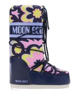 Moon Boot MB Icon Junior Flower, JB10 lilac/cyber lime