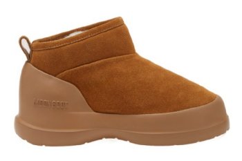 Moon Boot MB Luna Low Boot Suede, M008 cognac