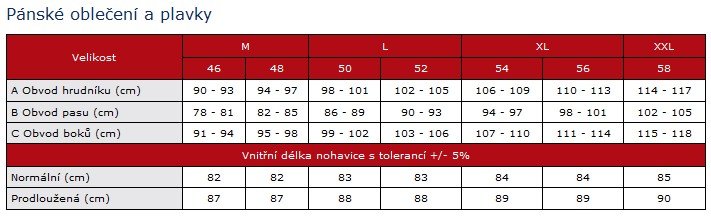 Oblečení Litex - pánské